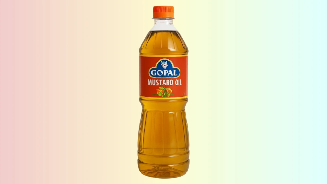 Gopal Mustard Oil Bottle - 1 Ltr - Quality Grocery Kuli